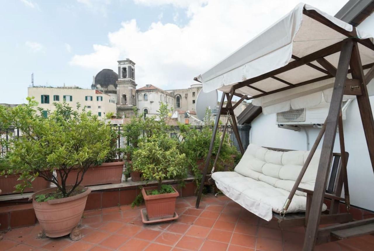 Terrazza Duomo Renaissance - Via Carbonara 20 Apartman Nápoly Kültér fotó